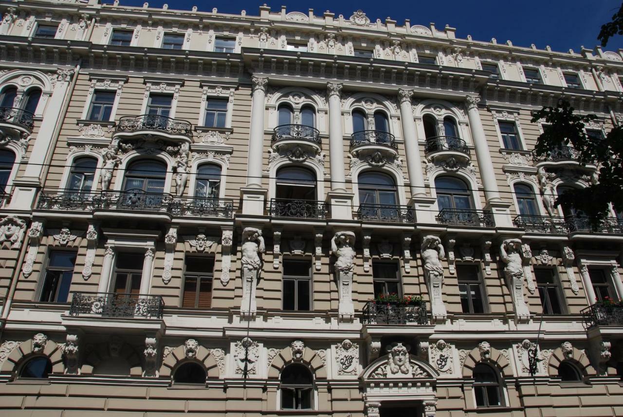 Apartments In Art Nouveau District Riga Dış mekan fotoğraf